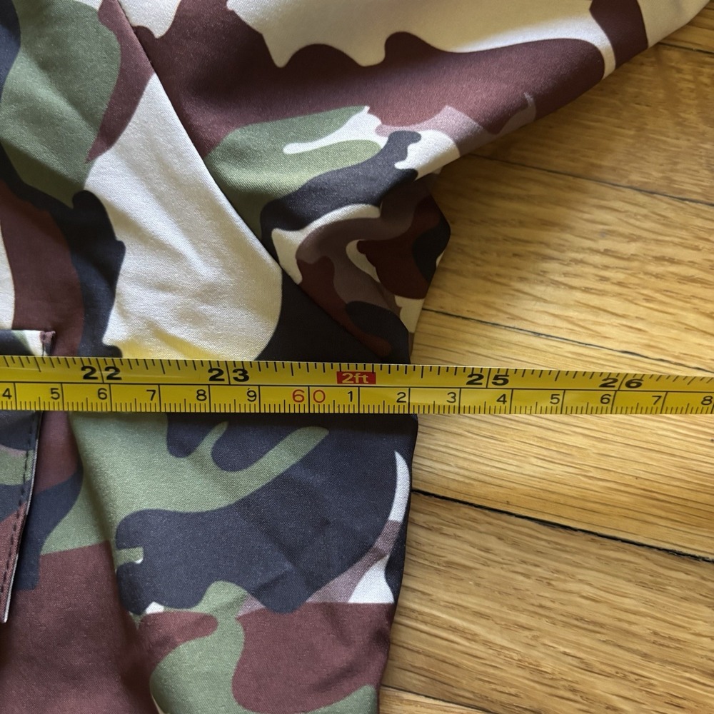 Year Of Ours Camo Terrain Jacket full zip Cropped Medium Performance Lightweight - Picture 7 of 12